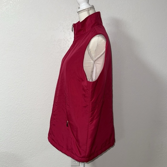 Women's Pink Sleeveless Jacket - Picture 2 of 8